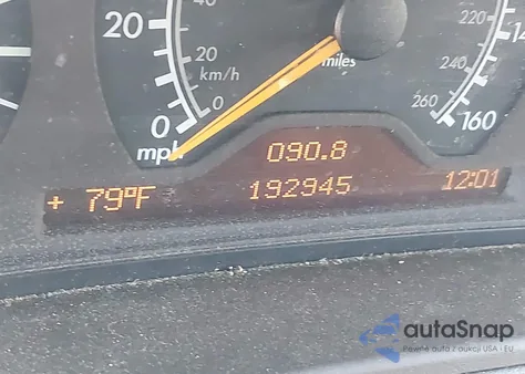 1999 Mercedes-Benz E 430 from USA, damaged, VIN WDBJF70HXXA861237